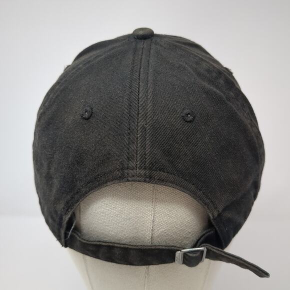 Nike Swoosh Heritage86 Slideback Hat Black One Size Embroidered Outdoor - Picture 6 of 9